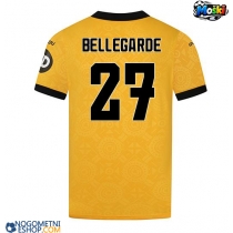 Moški Nogometni dresi Wolves Jean-Ricner Bellegarde #27 Domači 2025-26 Kratek Rokav